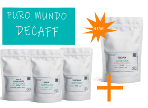 Pack de café  de especialidad - Puro Mundo DECAFF